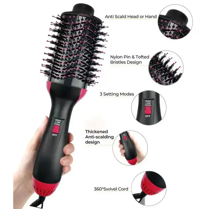 3-In-1 One Step Hot Air Brush